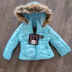 NWT Baby Girl 18m Winter Coat Jacket